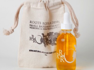 roots rose radish citrus face oil cleanser
