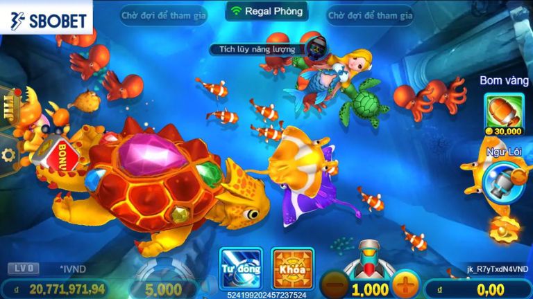 Hướng Dẫn Chơi Bombing Fishing Chi Tiết Tại Sbobet